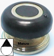 MANOPOLA D.6MM. B+M+0 DORATA