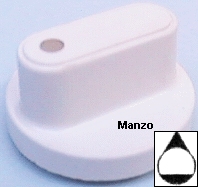 MANOPOLA D.6MM. A+M+4MM.