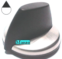 MANOPOLA D.6MM. B+M+4MM. ELETTRICA