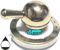 MANOPOLA D.6MM. A+M+3 F/EL/12POS.DO