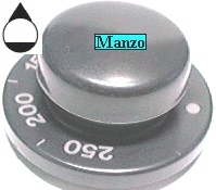 MANOPOLA D.6MM. B+M+5 MM. FORNO0-250