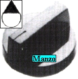 MANOPOLA D.6MM. B+M+0 MM.