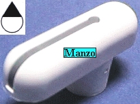 MANOPOLA D.6MM. B+M+15 MM.