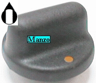 MANOPOLA D.6MM. H-M+4 MM.