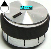MANOPOLA D.6MM. B+M+2 MM.1-12 ELETTR