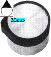 MANOPOLA D.8MM. B-M+2 MM.