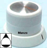 MANOPOLA D.8MM. A-M-10 MM. GAS