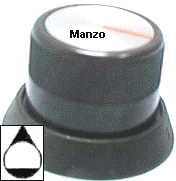 MANOPOLA D.8MM. A-M-10 MM. GAS