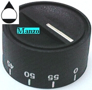 MANOPOLA D.8MM. A-M+0 CONTAMINUTI