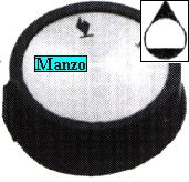MANOPOLA D.8MM. A-M+2 MM.