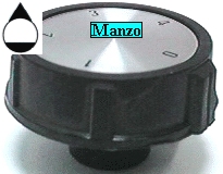 MANOPOLA D.6MM. A+M+5 MM. ELETTR.0-4