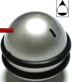 MANOPOLA D.6MM. A+M+12MM.
