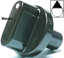 MANOPOLA D.8MM. B-M+22 MM. GAS