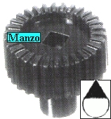 MANOPOLA D.8MM. B-M+22 MM.