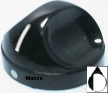 MANOPOLA D.6MM. C+M-3 MM. GAS