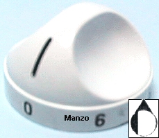 MANOPOLA D.6MM. C+M-1 MM. ELETTR.0-6