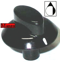 MANOPOLA D.6MM. D+M+24MM. FORNO