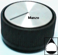 MANOPOLA D.6MM. A+M+3 MM.