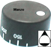 MANOPOLA D.6MM. A+M-1MM. FORNO0-300