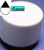 MANOPOLA D.8MM. B-M+8 MM.TERM/GAS