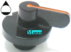 MANOPOLA D.6MM. A+M+11 MM. GAS