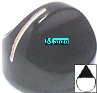 MANOPOLA D.6MM. B+M+2 MM. GAS