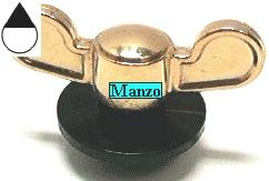 MANOPOLA D.6MM. B+M+9 MM.