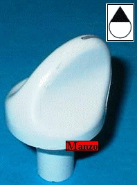 MANOPOLA D.6MM. B+M+19MM. ELETTRICA