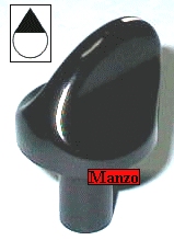 MANOPOLA D.6MM. B+M+19MM. ELETTRICA