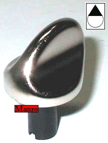 MANOPOLA D.6MM. B+M+19MM. ELETTRICA