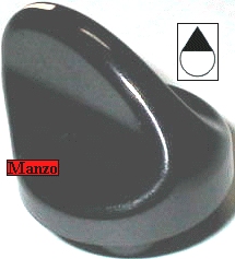 MANOPOLA D.6MM B+M+10MM. P/C GAS