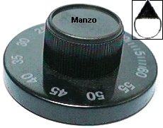 MANOPOLA D.6MM. B-M+1 MM.CONTAMINUTI