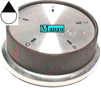 MANOPOLA D.6MM. B-M+0 ELETTR.0-4