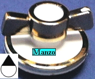 MANOPOLA D.6MM. B+M+1 MM.