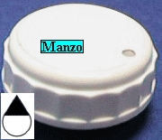 MANOPOLA D.8MM. B-M+8 MM.