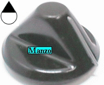 MANOPOLA D.6MM. B+M+3 MM.