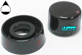 MANOPOLA D.8MM. A+M+3 MM.+GHIERA GAS