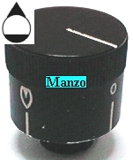 MANOPOLA D.8MM. A-M+11 MM. GAS