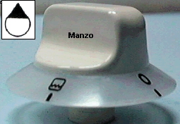 MANOPOLA D.6MM. B+M+12 MM. GRILL