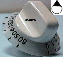 MANOPOLA D.6MM. B+M+12 MM.FOR/EL.0-1