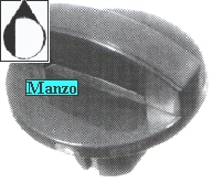 MANOPOLA D.6MM. C+M+20 MM.