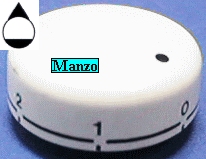 MANOPOLA D.6MM. A+M+5 MM. ELETTR.0-6