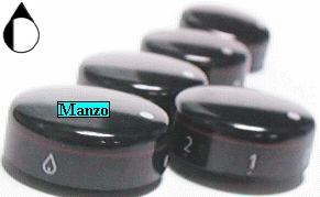 MANOPOLA D.6MM. C+M+4 MM.KIT 4+1 G/L