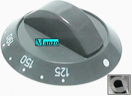 MANOPOLA D.7MM. M-4 MM.F/0-220 D.53