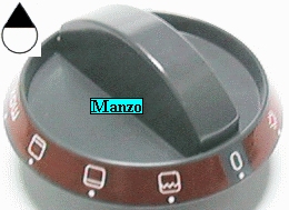 MANOPOLA D.6MM. B+M+12 MM.TERMOS.D57