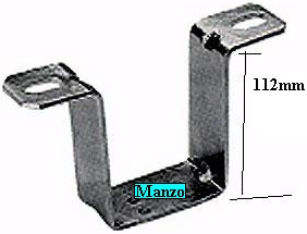 STAFFA ELTTROVENTILATORE 25-35W H.112MM.