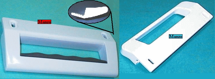MANIGLIA FRIGO COMBI 160MM.
