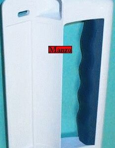 MANIGLIA FRIGO 20X160X80