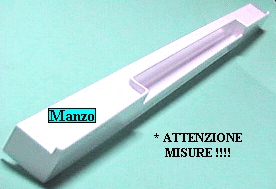 MANIGLIA FRIGO 25/31X590X36