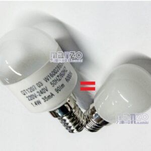 LAMPADINA FRIGO 1,8W E14 LED BIANCA